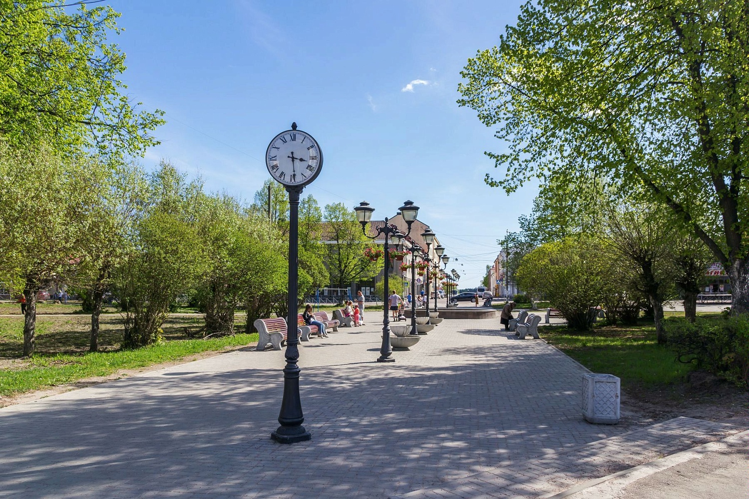 Площадь Кирова в Сортавала
